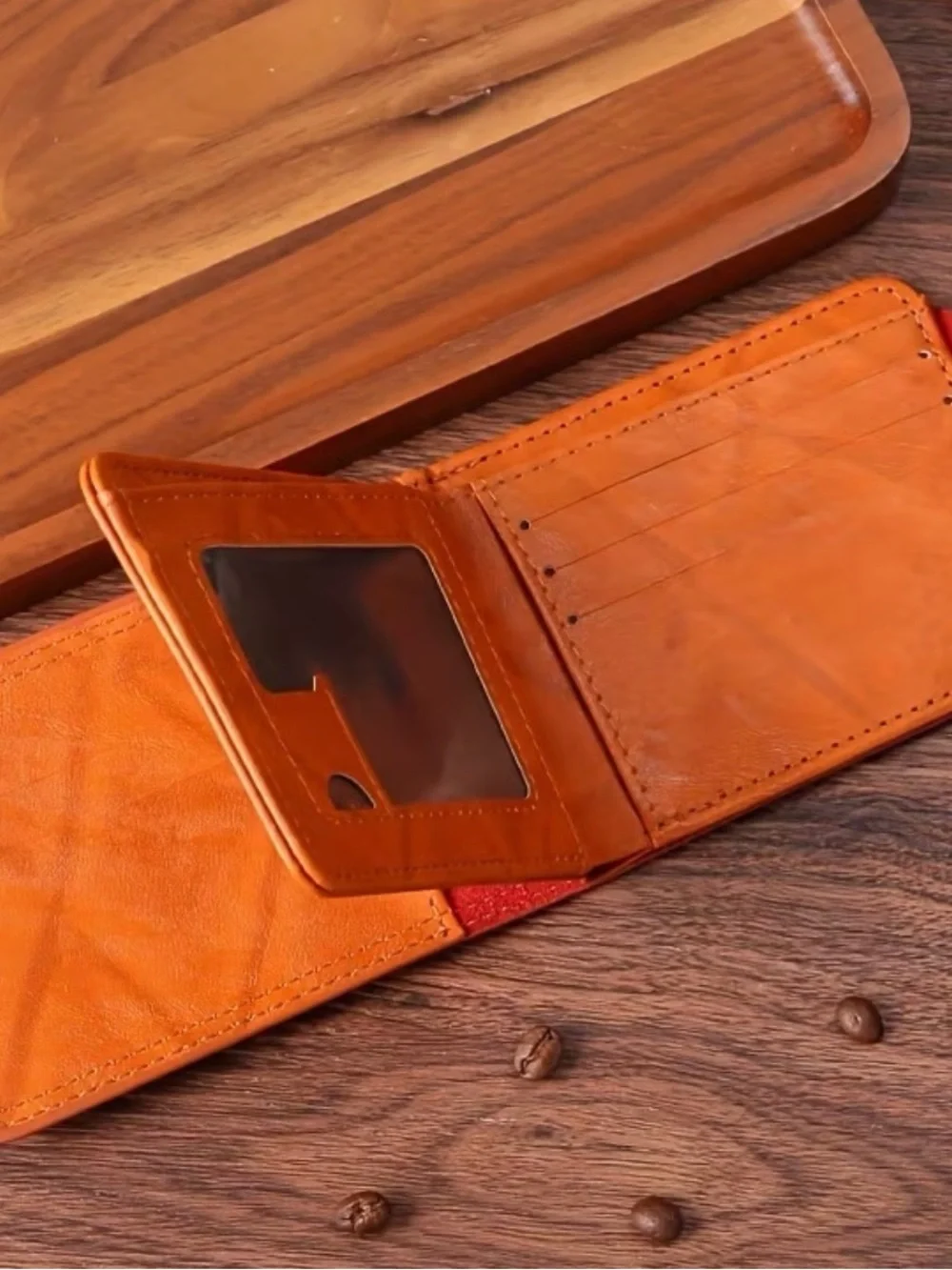 Money Clip Wallet with 100 Dollar Embossed Design like leather
